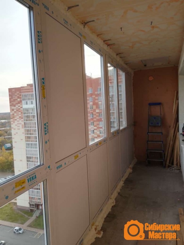 Замена остекления на пластиковое. Томск, переулок Речной 6