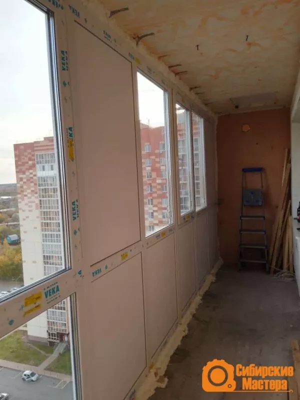 Замена остекления на пластиковое. Томск, переулок Речной 6